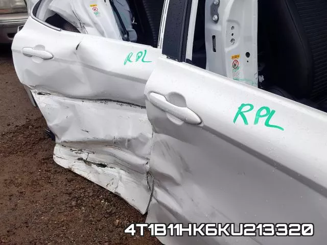 4T1B11HK6KU213320 фото 10