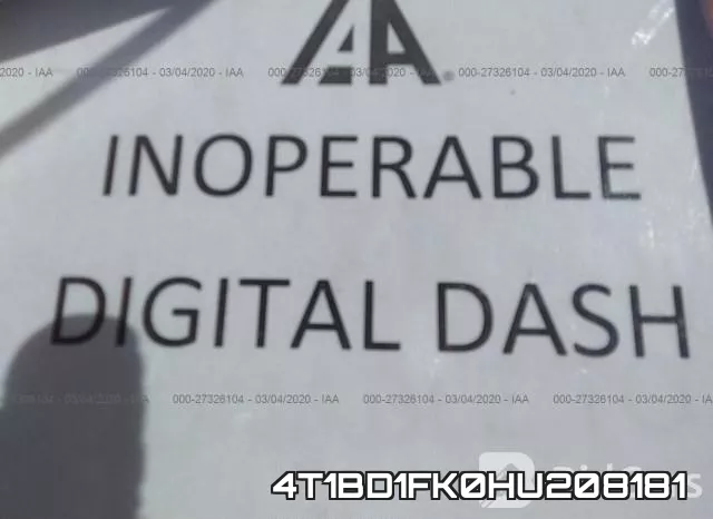 4T1BD1FK0HU208181 фото 8