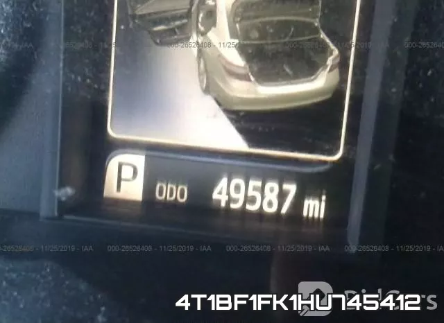 4T1BF1FK1HU745412 фото 8