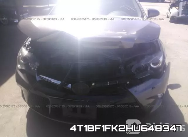 4T1BF1FK2HU648347 фото 7