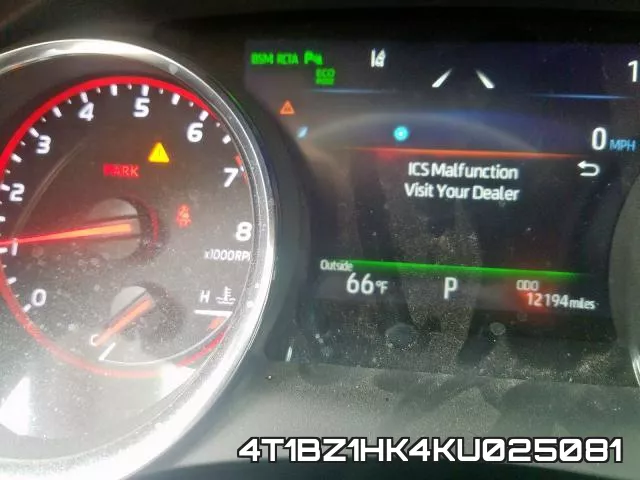 4T1BZ1HK4KU025081 фото 9