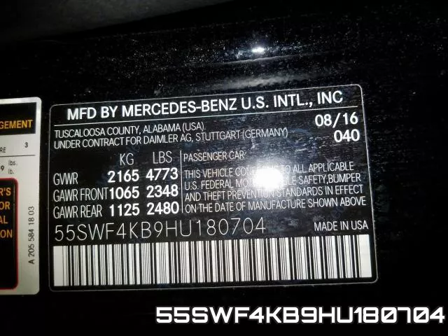 55SWF4KB9HU180704 фото 2