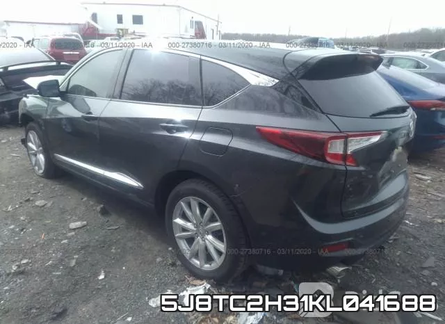 5J8TC2H31KL041688 фото 4