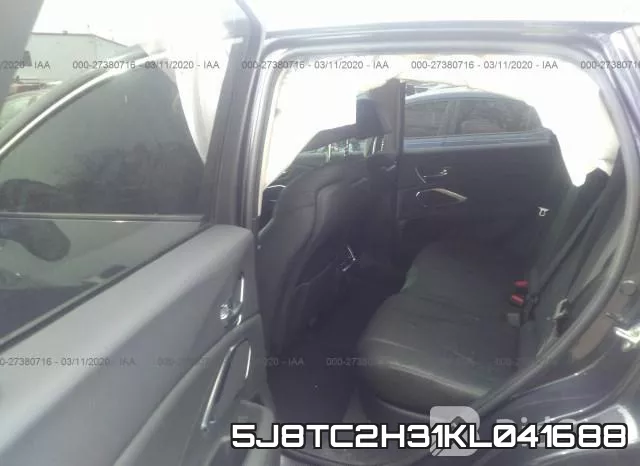 5J8TC2H31KL041688 фото 9