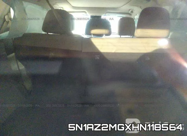 5N1AZ2MGXHN118564 фото 9