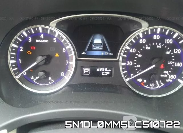 5N1DL0MM5LC510722 фото 8