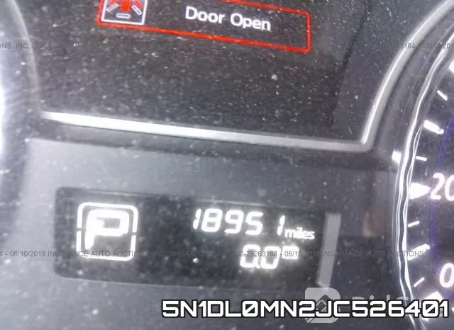 5N1DL0MN2JC526401 фото 8