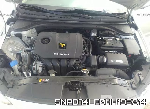 5NPD74LF0HH192314 фото 2