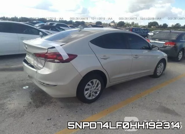 5NPD74LF0HH192314 фото 5