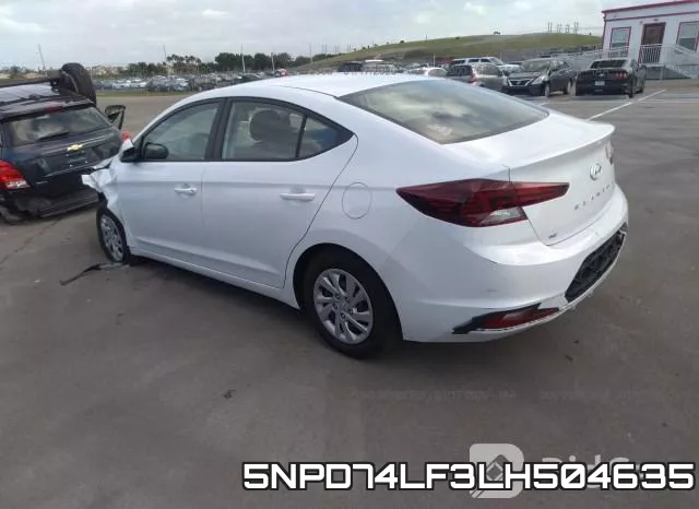 5NPD74LF3LH504635 фото 4
