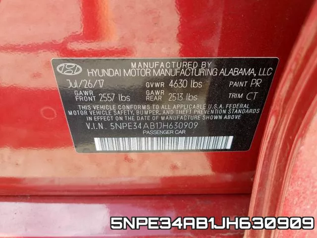 5NPE34AB1JH630909 фото 2