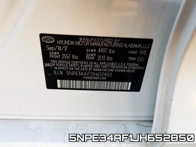5NPE34AF1JH652850 фото 2
