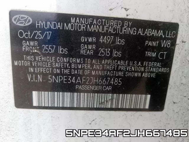 5NPE34AF2JH667485 фото 2