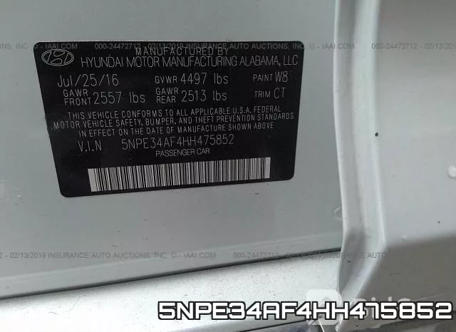 5NPE34AF4HH475852 фото 10