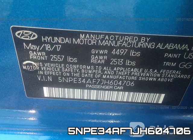 5NPE34AF7JH604706 фото 10