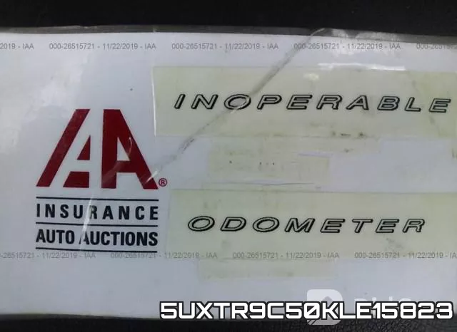 5UXTR9C50KLE15823 фото 8