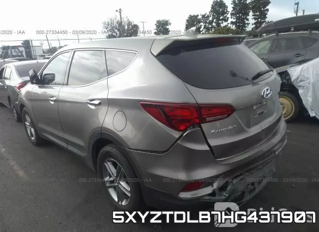 5XYZTDLB7HG437907 фото 4