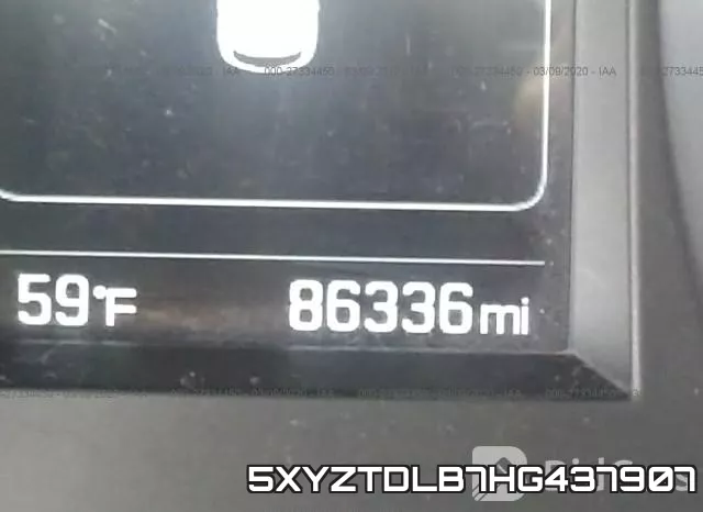 5XYZTDLB7HG437907 фото 8