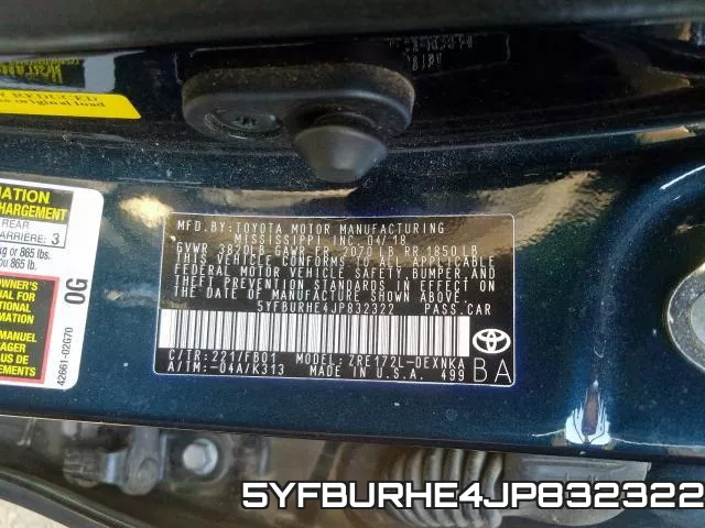 5YFBURHE4JP832322 фото 2