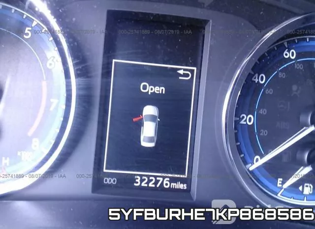 5YFBURHE7KP868586 фото 8