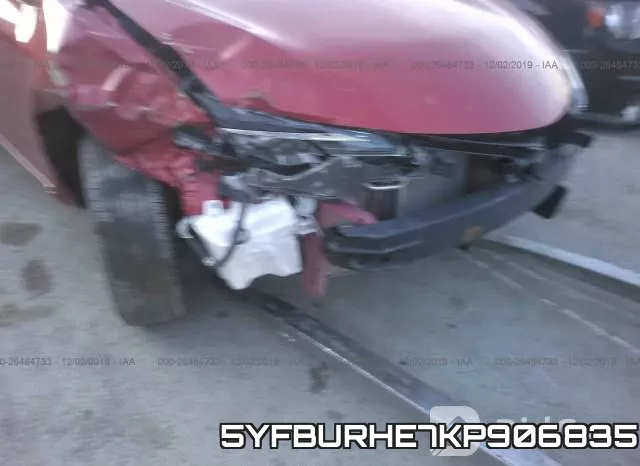 5YFBURHE7KP906835 фото 7