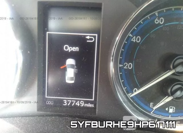 5YFBURHE9HP617111 фото 8