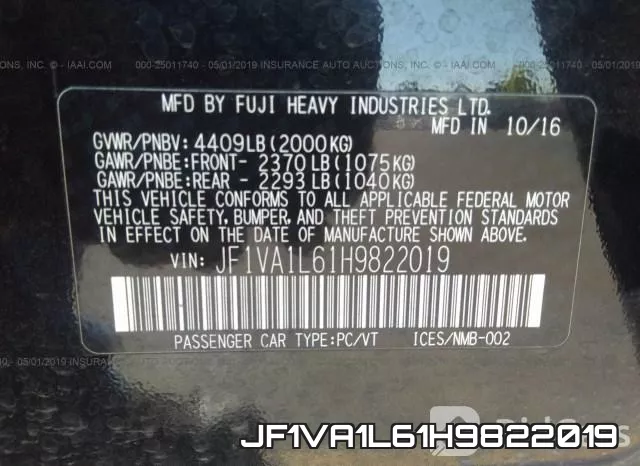 JF1VA1L61H9822019 фото 10
