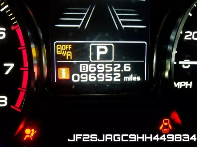 JF2SJAGC9HH449834 фото 9