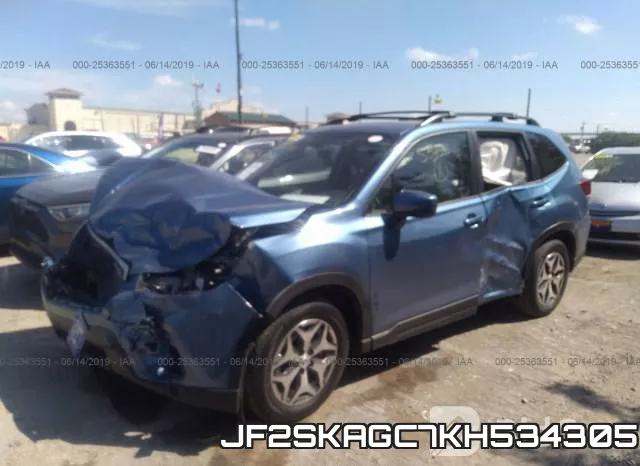 JF2SKAGC7KH534305 фото 3