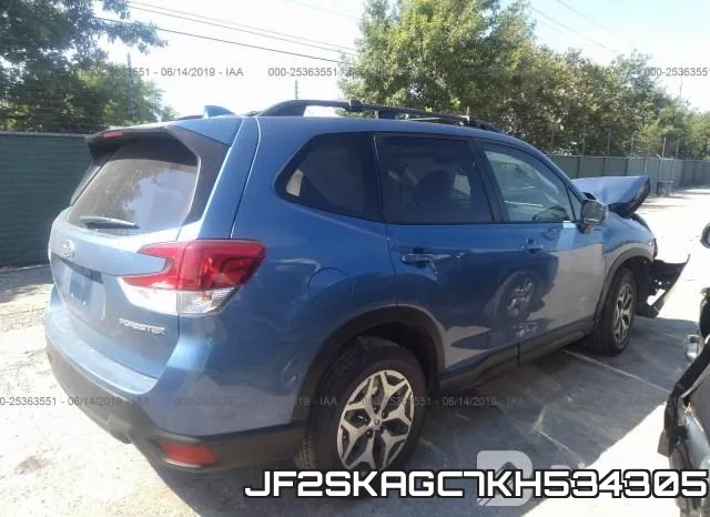 JF2SKAGC7KH534305 фото 5