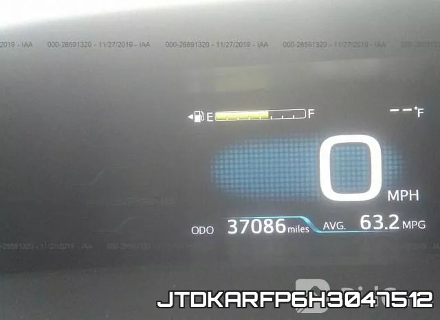JTDKARFP6H3047512 фото 8