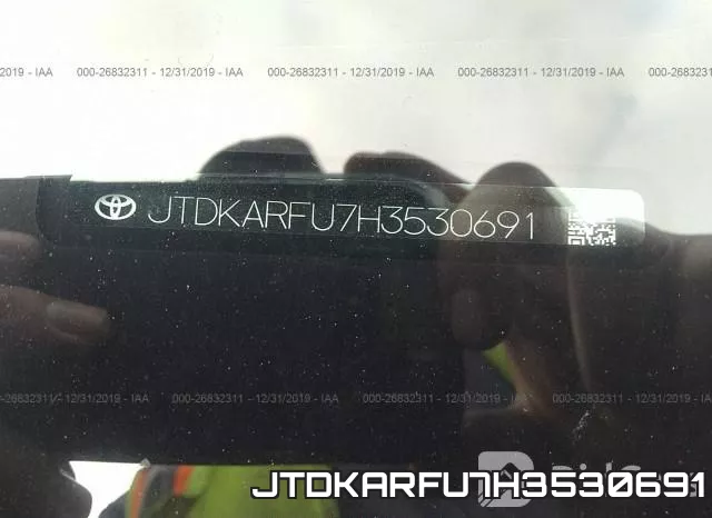 JTDKARFU7H3530691 фото 10