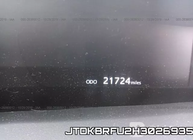 JTDKBRFU2H3026935 фото 8