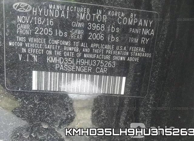 KMHD35LH9HU375263 фото 10