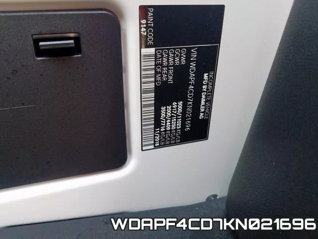 WDAPF4CD7KN021696 фото 2