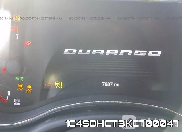 1C4SDHCT3KC700047 фото 8