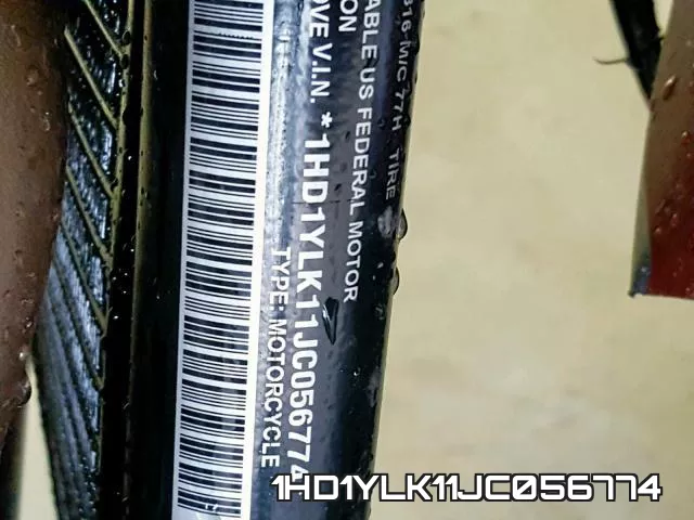 1HD1YLK11JC056774 фото 2