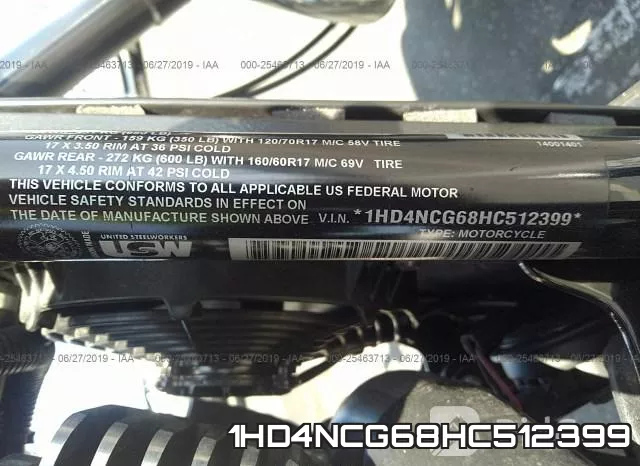 1HD4NCG68HC512399 фото 2