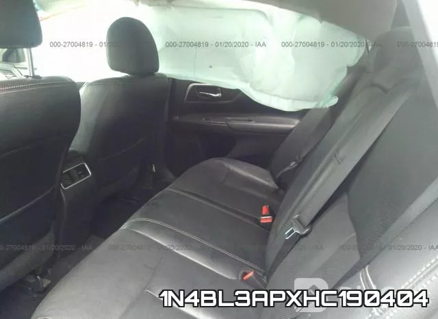 1N4BL3APXHC190404 фото 9