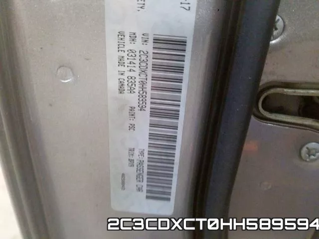 2C3CDXCT0HH589594 фото 2