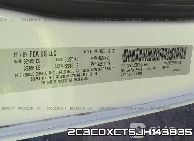 2C3CDXCT5JH143835 фото 10
