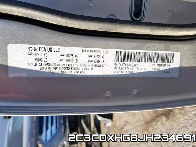 2C3CDXHG8JH234691 фото 2