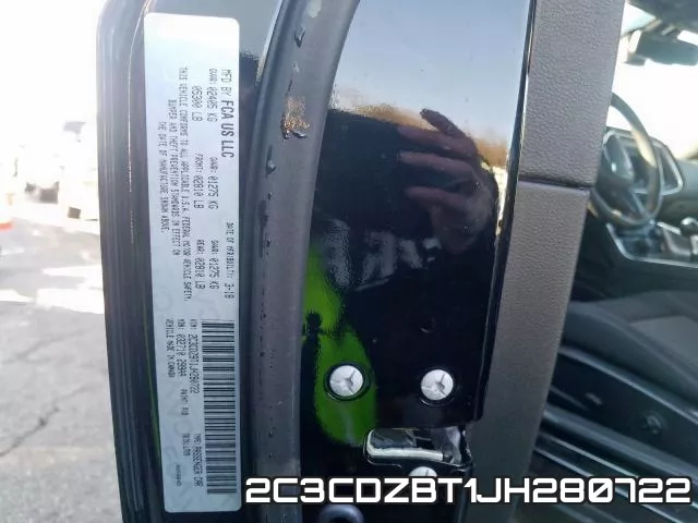 2C3CDZBT1JH280722 фото 2
