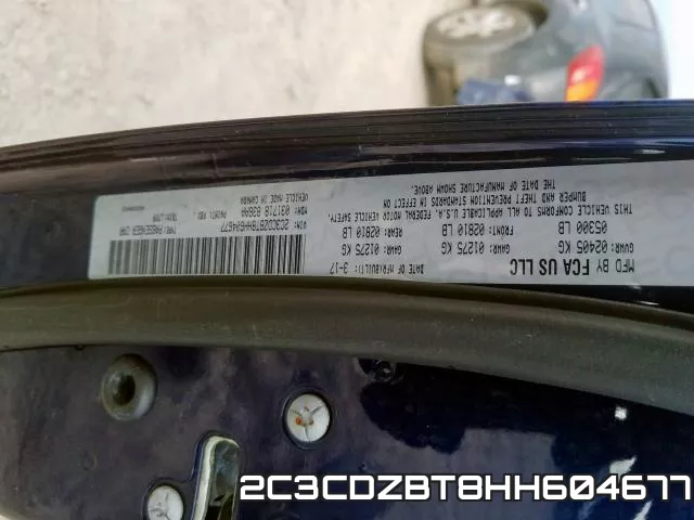 2C3CDZBT8HH604677 фото 2