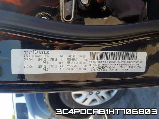 3C4PDCAB1HT706803 фото 2
