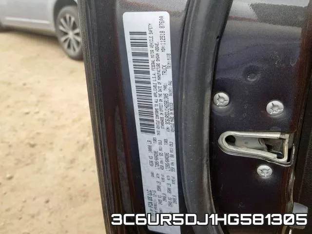 3C6UR5DJ1HG581305 фото 2