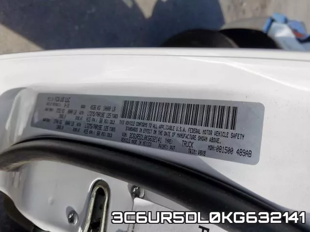3C6UR5DL0KG632141 фото 2