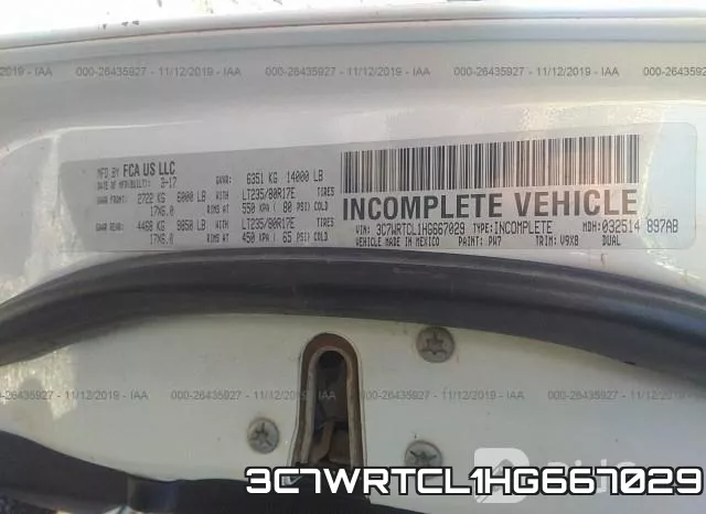 3C7WRTCL1HG667029 фото 10