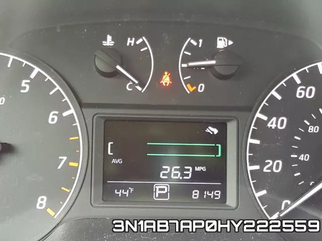 3N1AB7AP0HY222559 фото 9