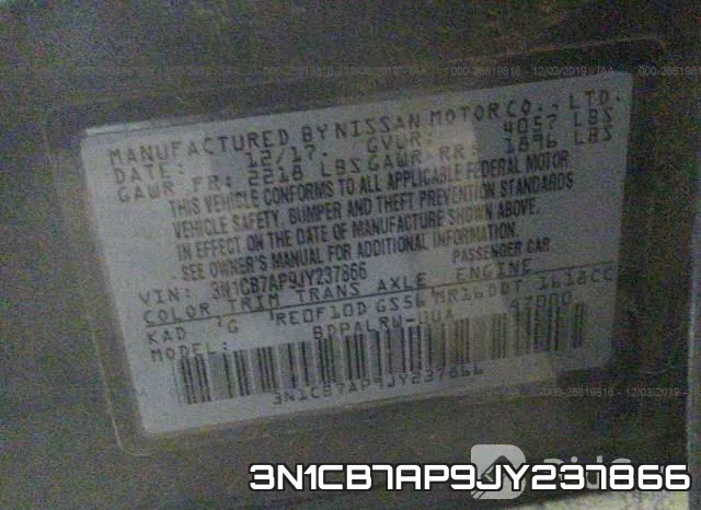 3N1CB7AP9JY237866 фото 10